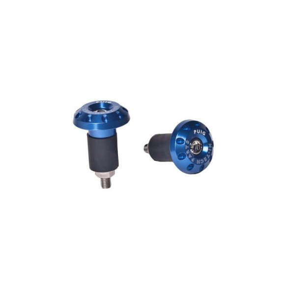 Puig Racing Bar Ends Blue